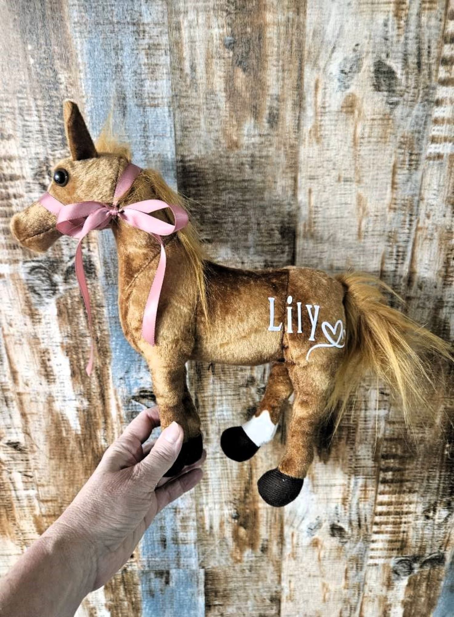 Horse Gift for Kids - Personalized Horse Plushie