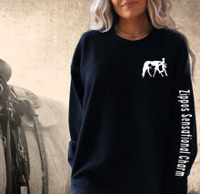 Load image into Gallery viewer, Custom Horse Lover Gift - Paint Horse Showmanship Crewneck Sweatshirt
