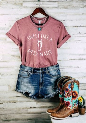 Sweet Like a Red Mare Graphic Tee