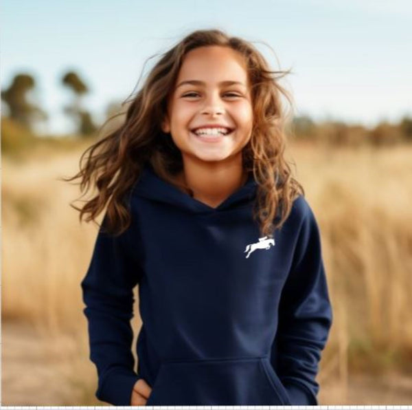 Horse Hoodie for Kids - Weekends are For Horseshows Sweatshirt