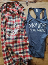 Load image into Gallery viewer, Barn Work Is My Cardio Graphic Tank Top
