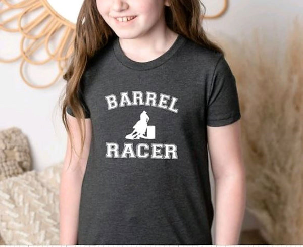 Kids  Barrel Racer Graphic T-shirt
