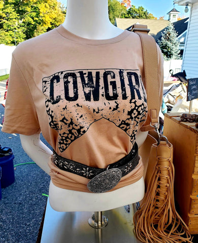 Cheetah Cowgirl T-shirt