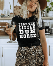 Load image into Gallery viewer, Horse Lover T-shirt - Fear the Little Dun Horse
