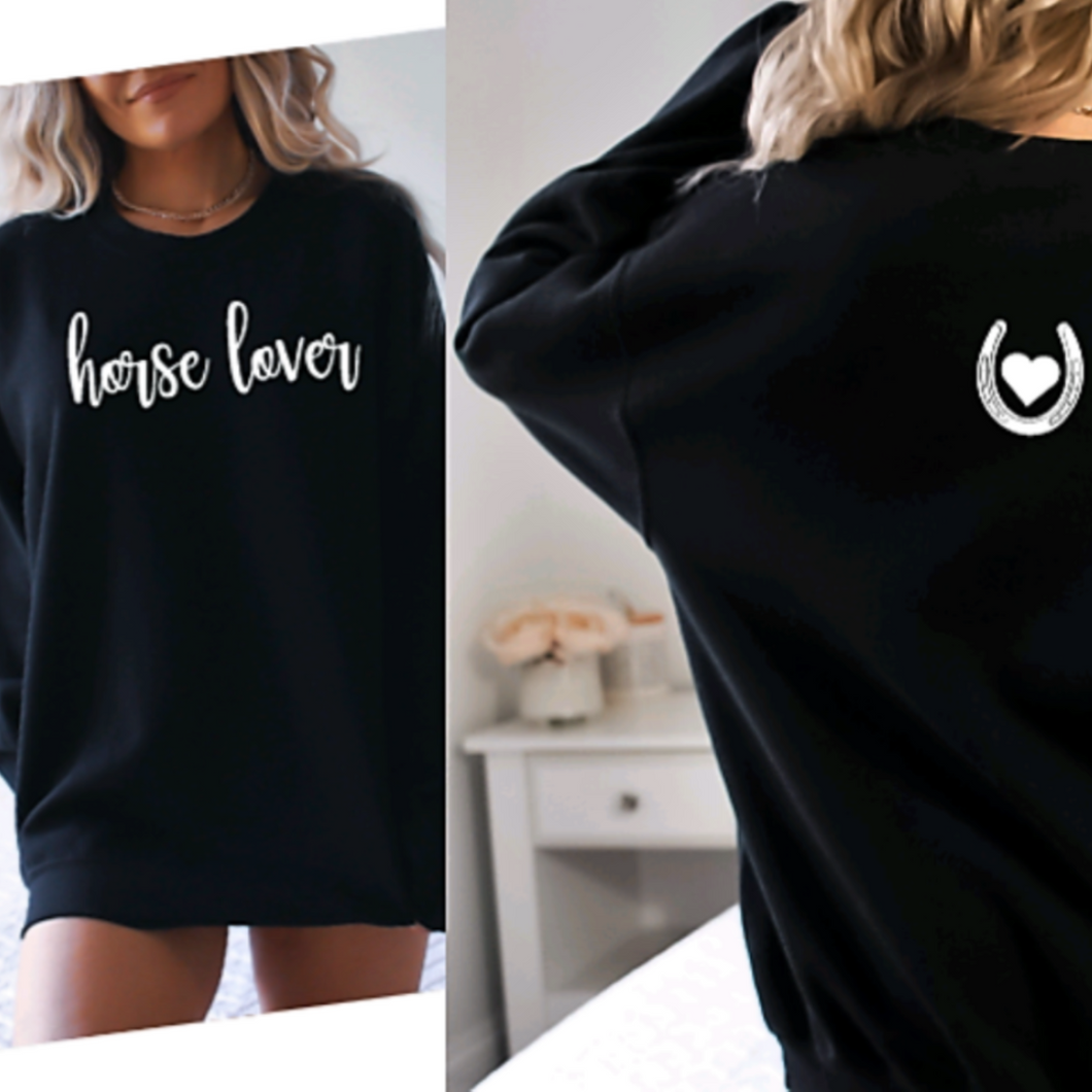 Horse Lover Gift for Her - Horse Sweatshirt