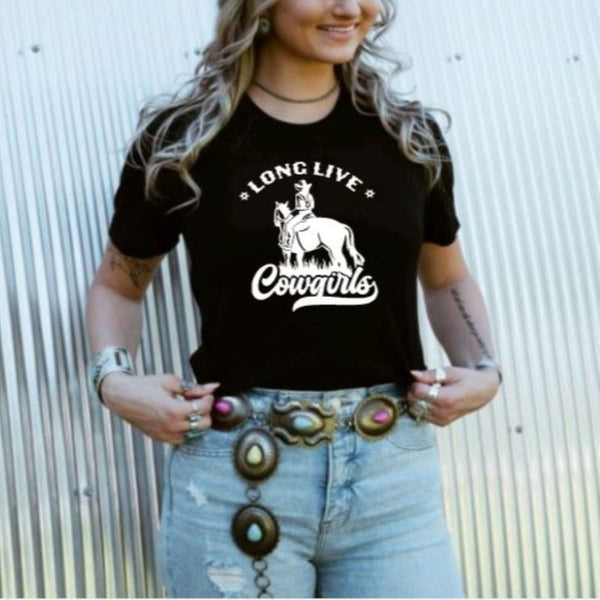 Long Live Cowgirls Graphic T-shirt