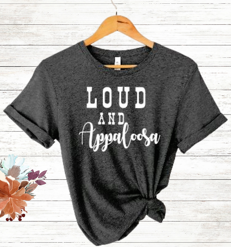 Loud & Appaloosa Graphic T-shirt