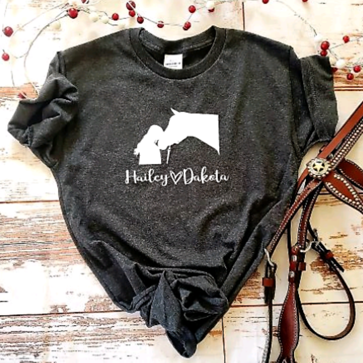 Horse Lover T-shirt for Kids - Personalized Horse Gift