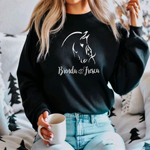 Load image into Gallery viewer, horse sweatshirt
