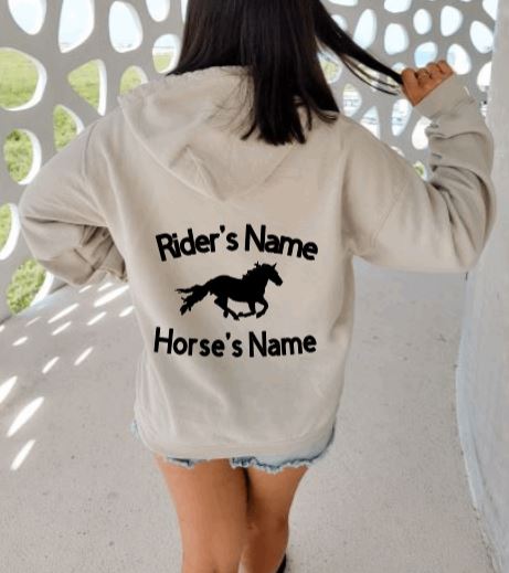 horse hoodie