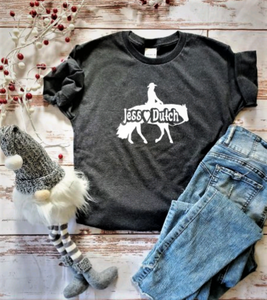 Kids Custom Western Pleasure Rider Graphic T-shirt